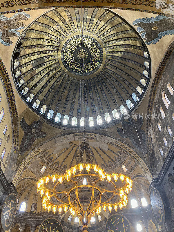 Turkey- İstanbul- Hagia Sophia Mosque - inside